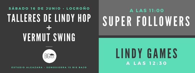 Talleres de Lindy Hop en Logroño