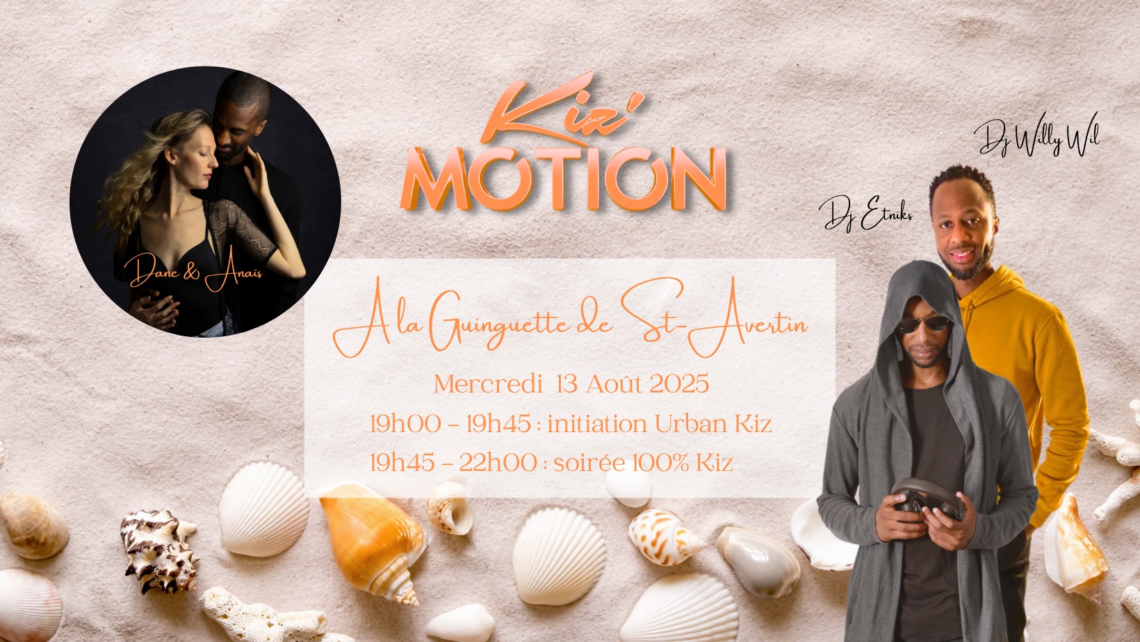 Kiz'motion à la Guinguette de Saint-Avertin 🪩