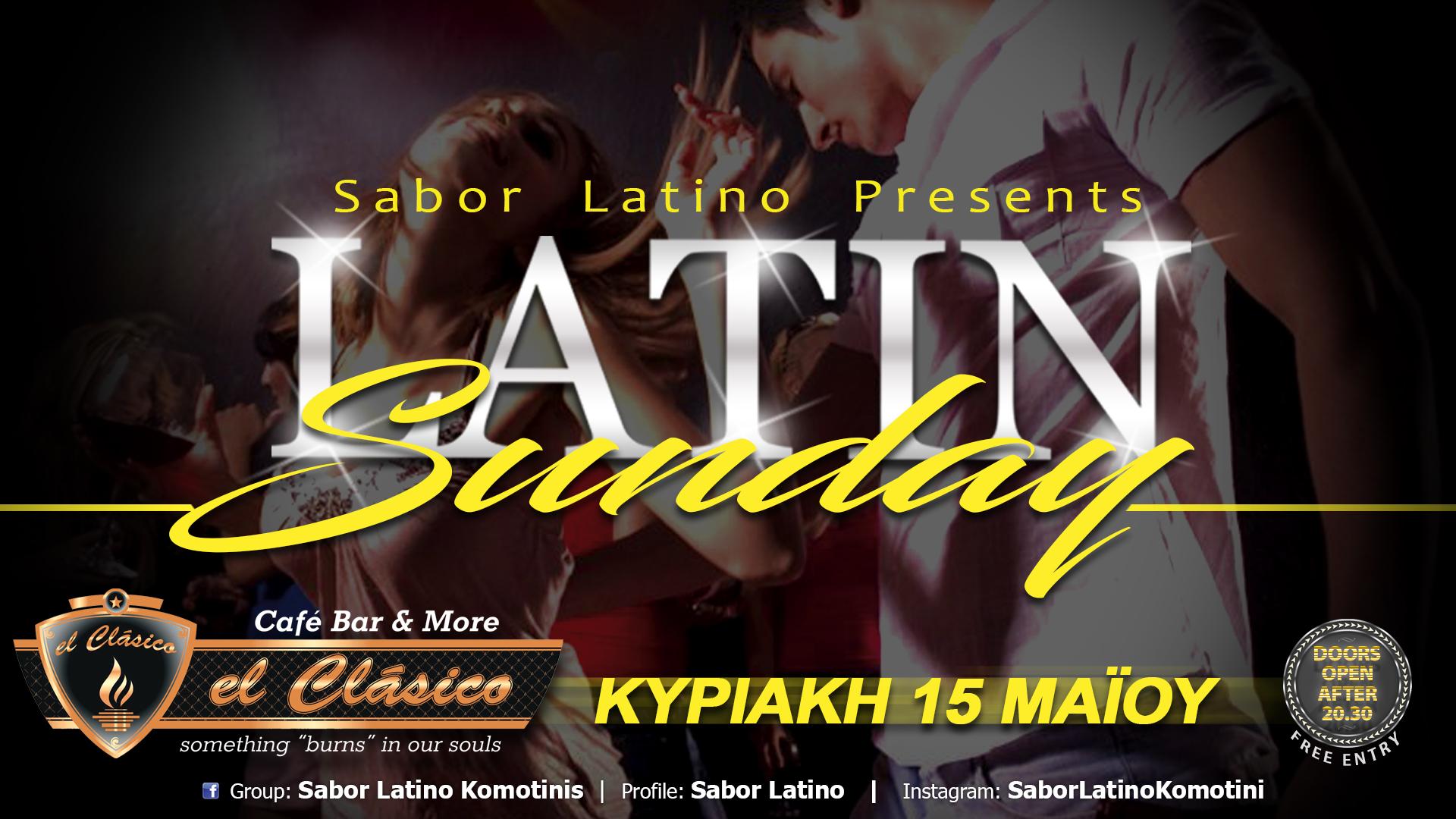 Latin Sunday @ El Clasico