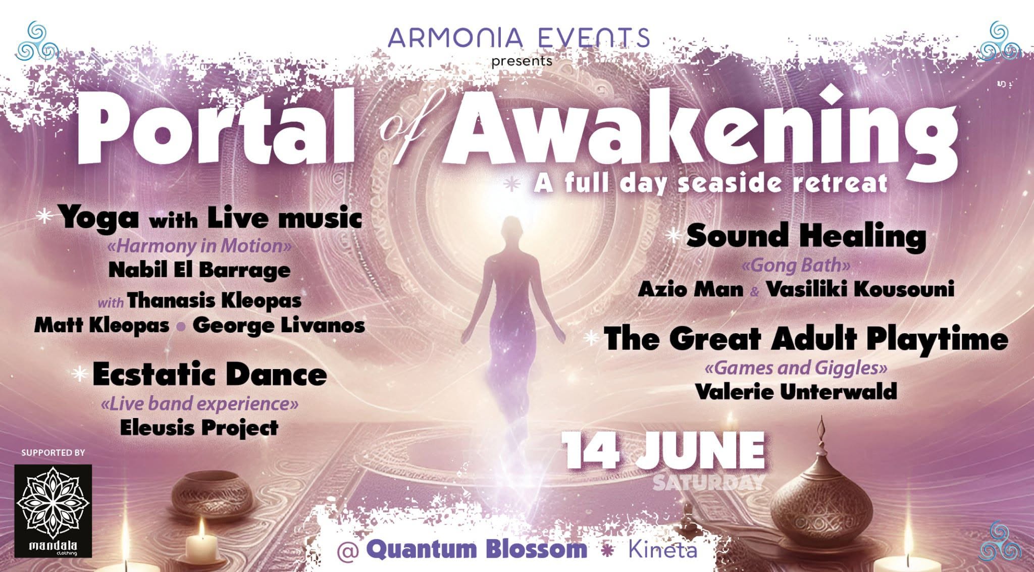 Portal of Awakening - A full day seaside retreat