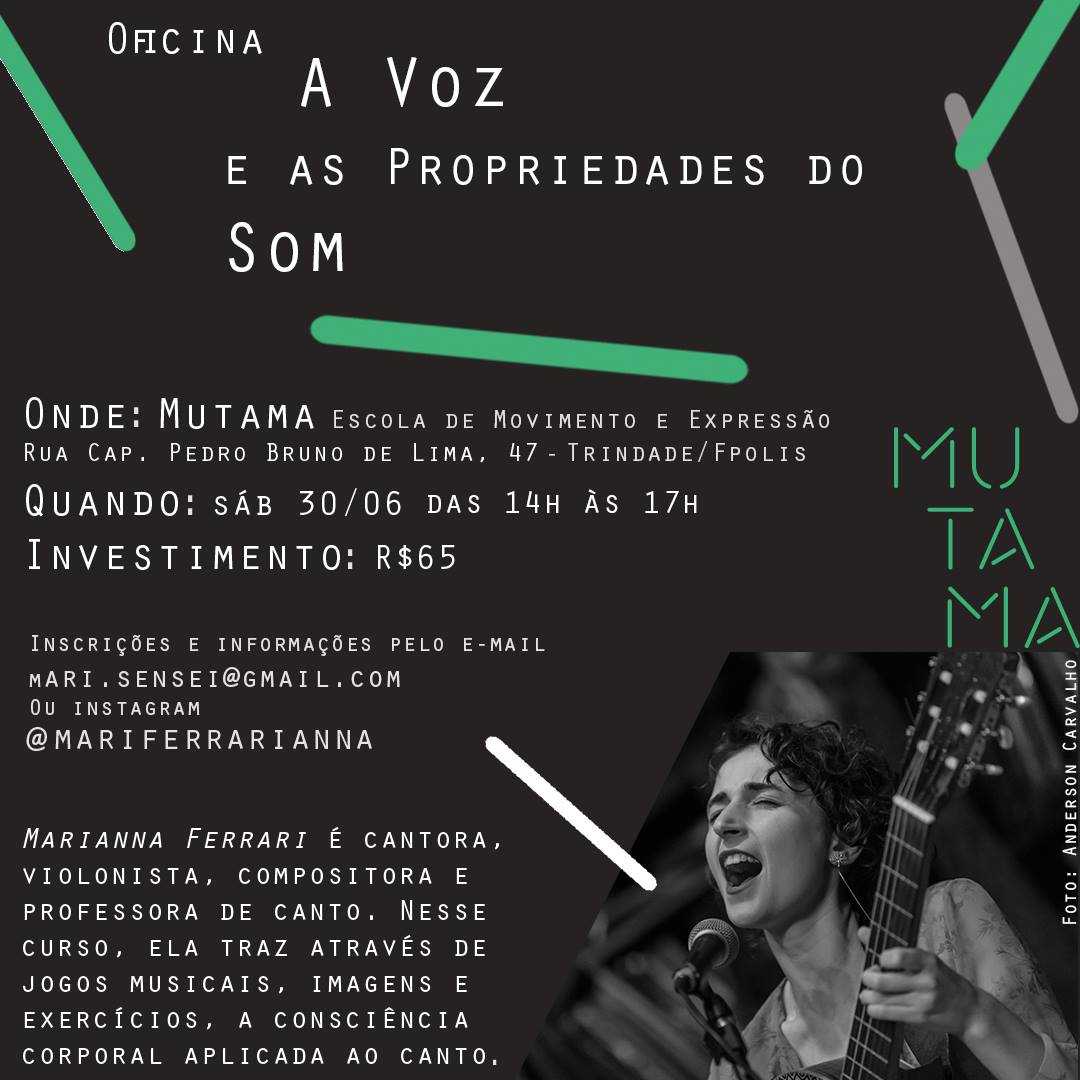 Oficina "A Voz e as Propriedades do Som"