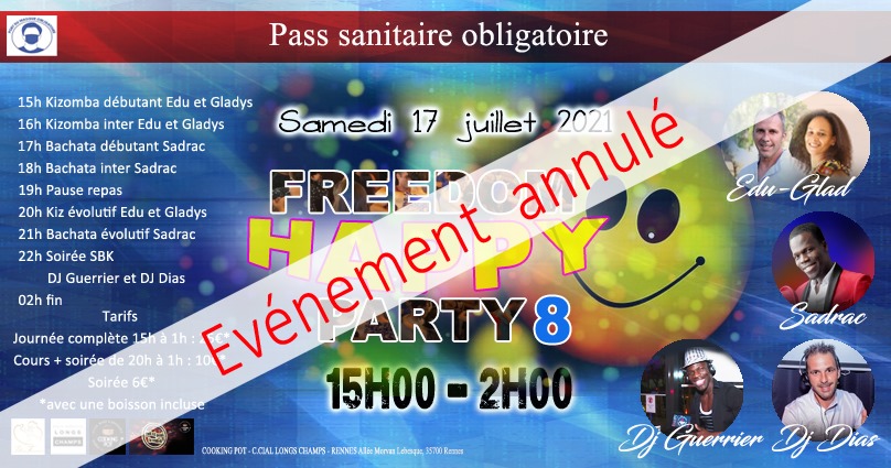 Freedom HAPPY Party 8 - SBK - 17 juillet