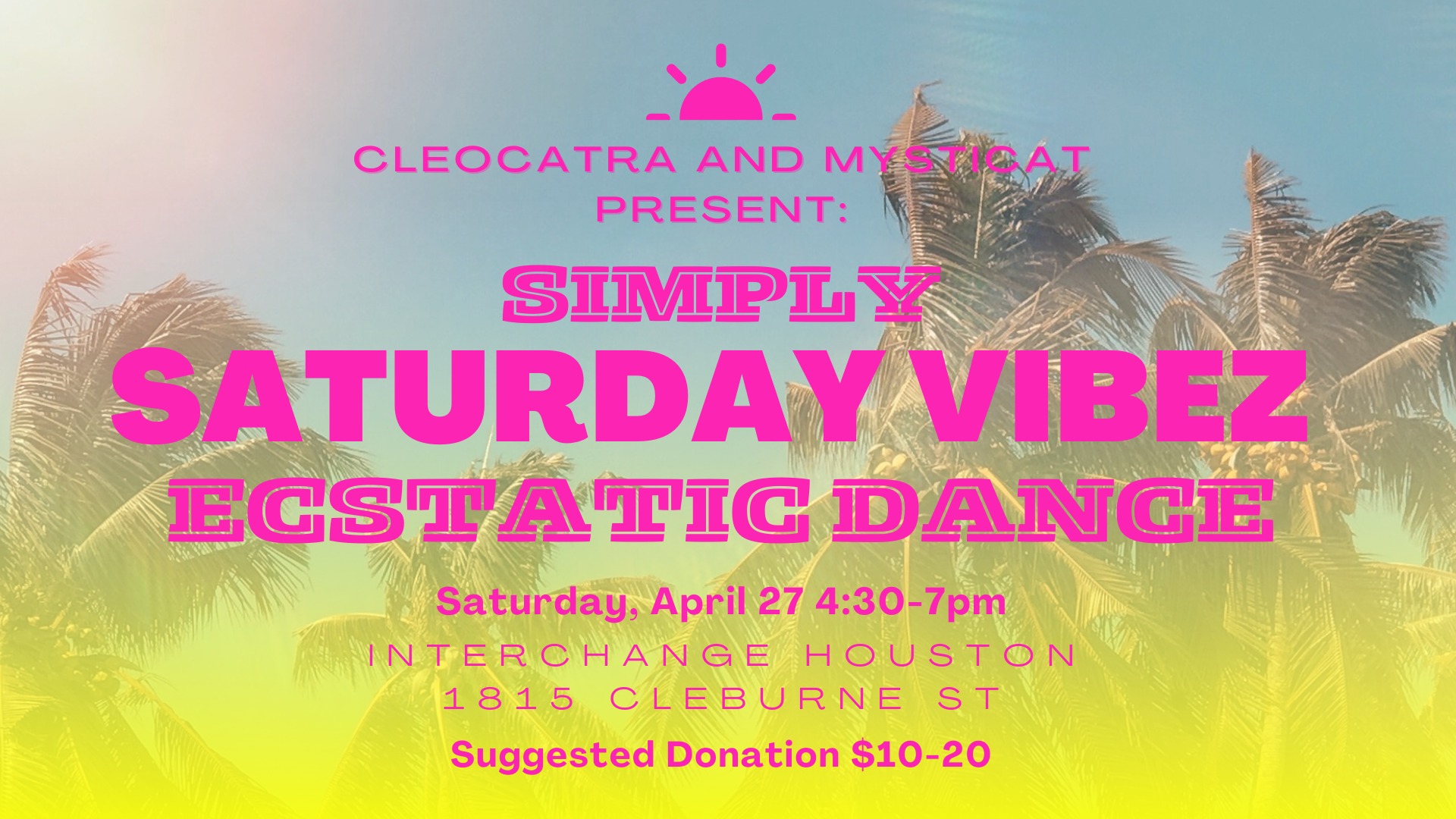 Ecstatic Dance: Simply Saturday Vibez
