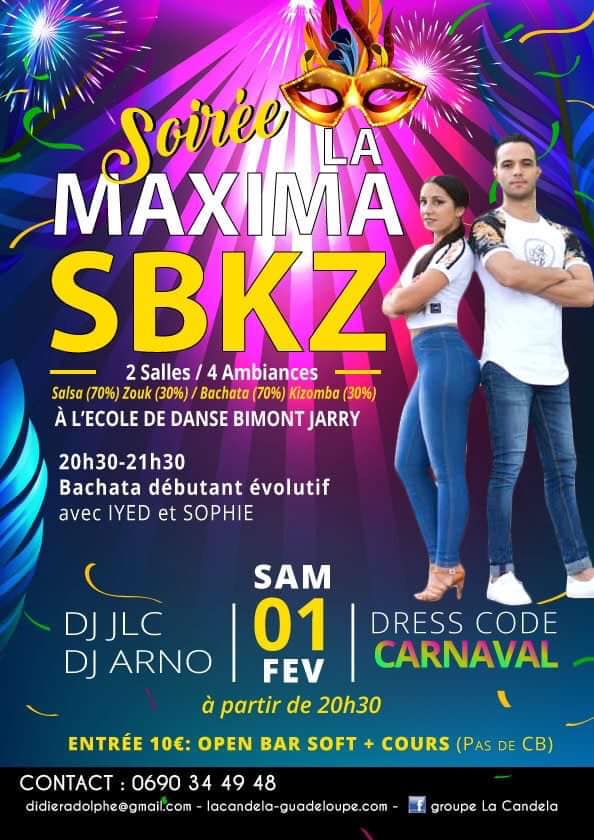 Soirée La Maxima SBKZ avec Iyed et Sophie