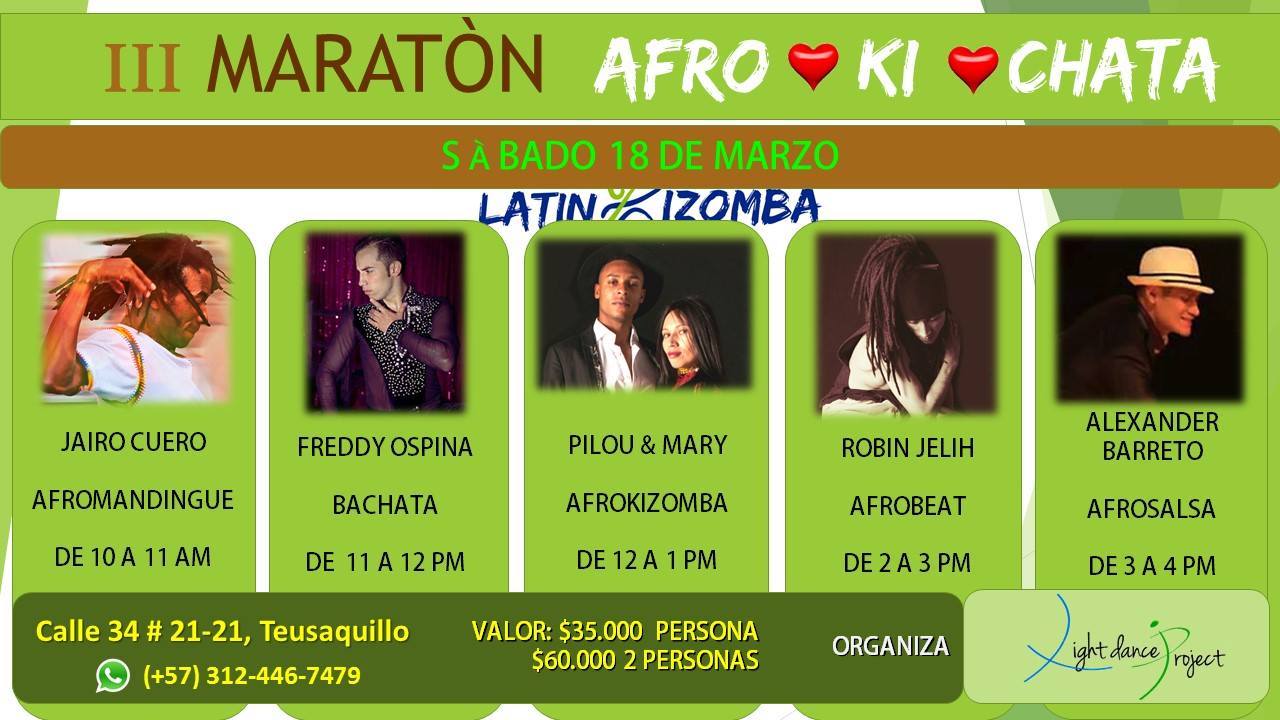 Tercera Maratón AfroKiChata