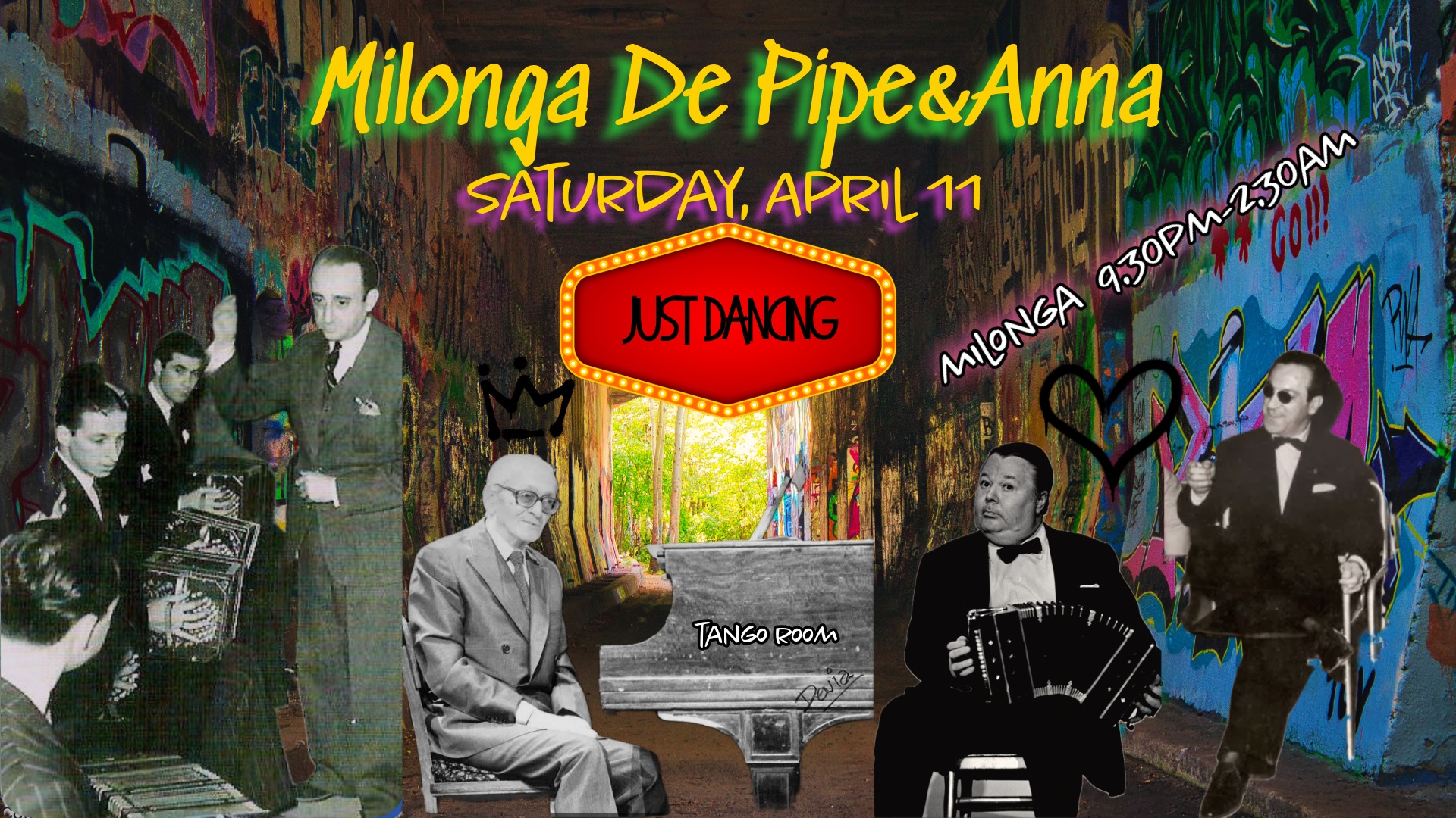 Milonga De Pipe&Anna The night of DARIENZO, PUGLIESE, TROILO, DISARLI