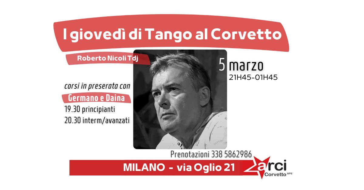 I giovedì di Tango al Corvetto