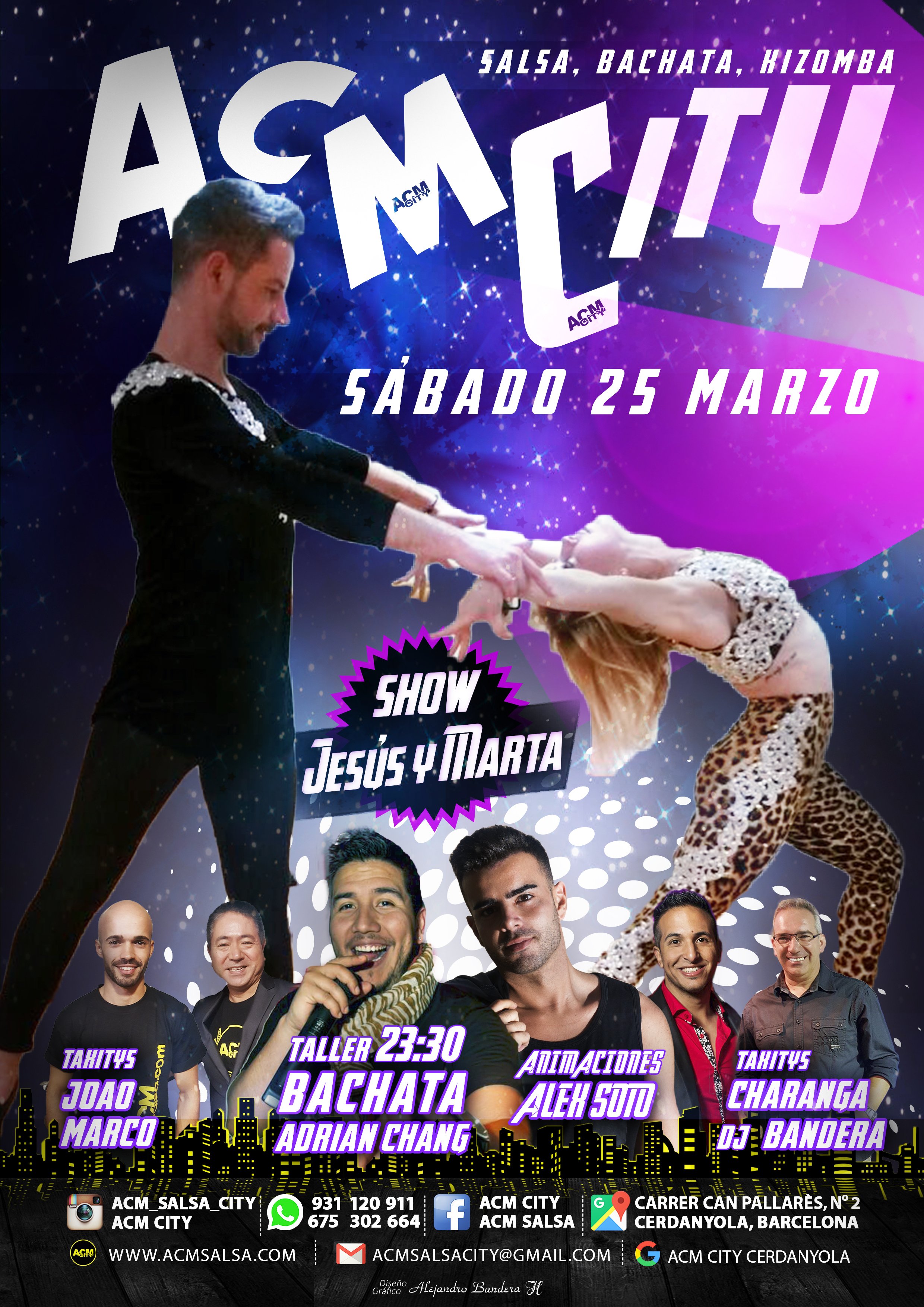 Sábado, 25: FIESTA en ACM CitY