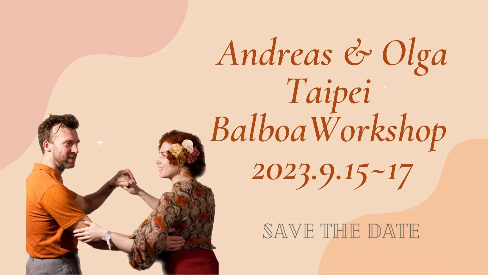Andreas & Olga Taipei Balboa Workshop