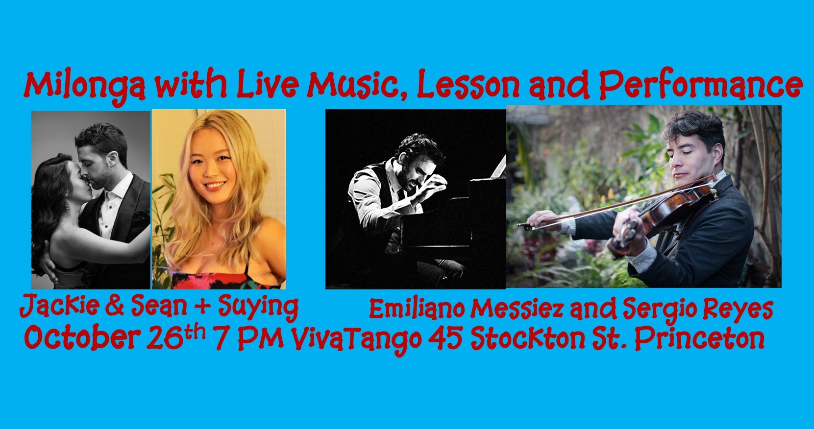 Milonga with Live Music, Performance and Lesson