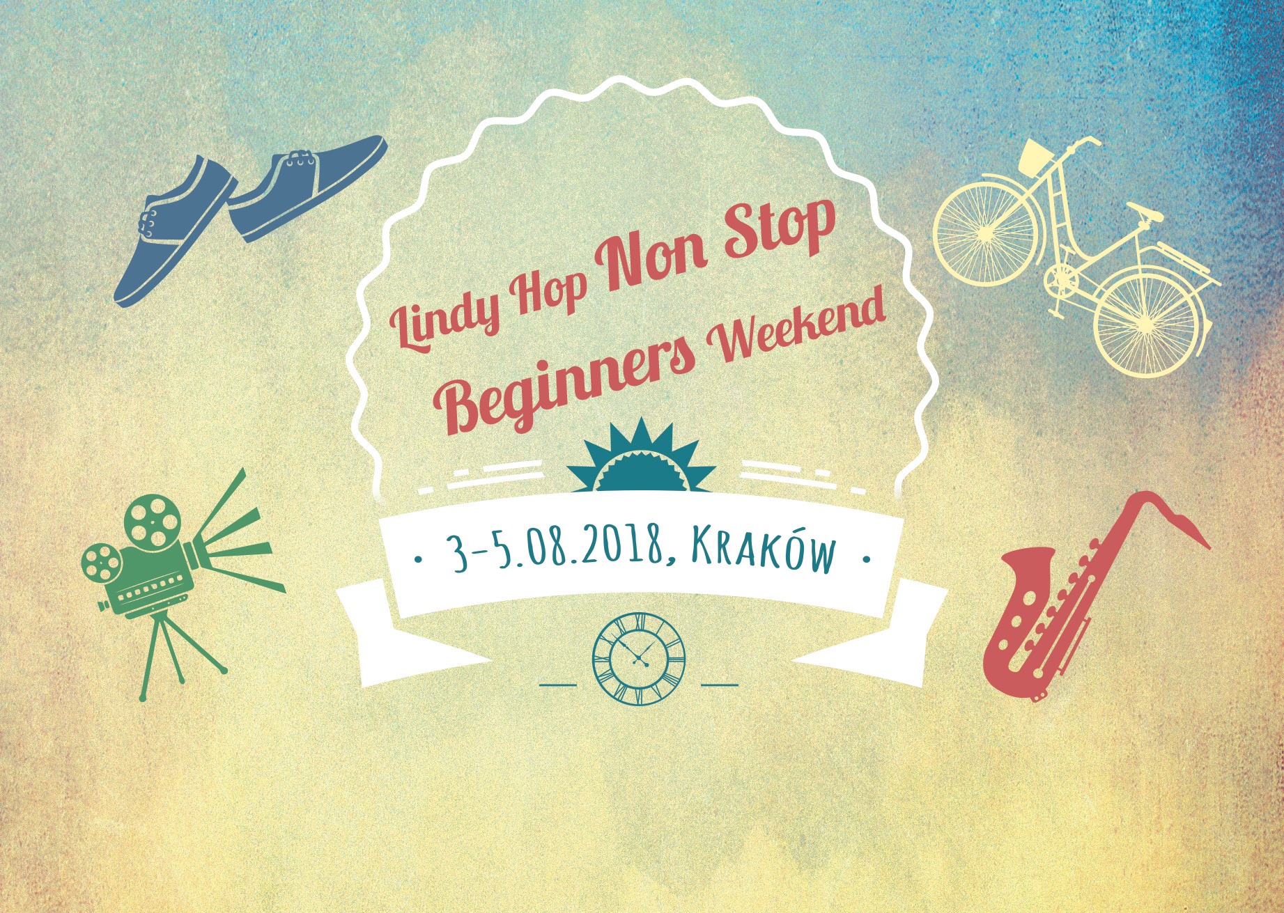 Lindy Hop Non Stop 2018 Beginners Weekend 3-5.08.2018