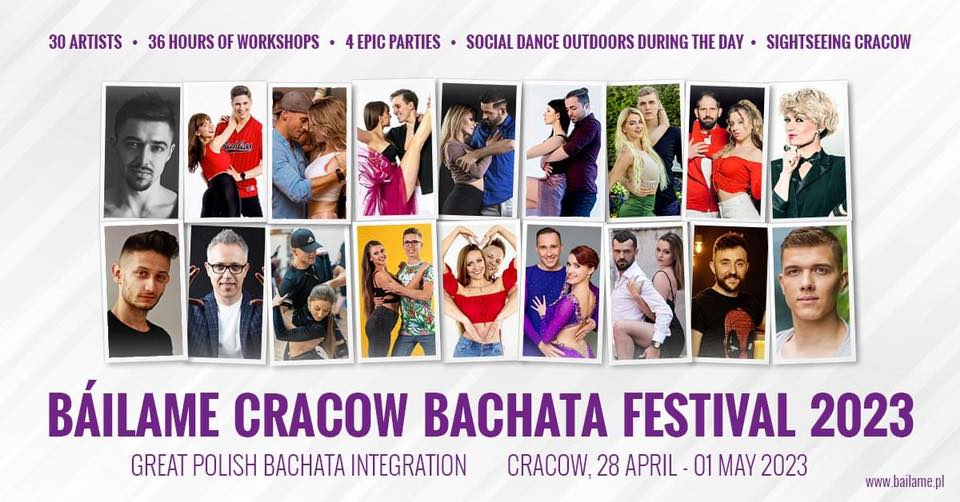 Discount “Lena” for BáilaMe Cracow Bachata Festival 2023