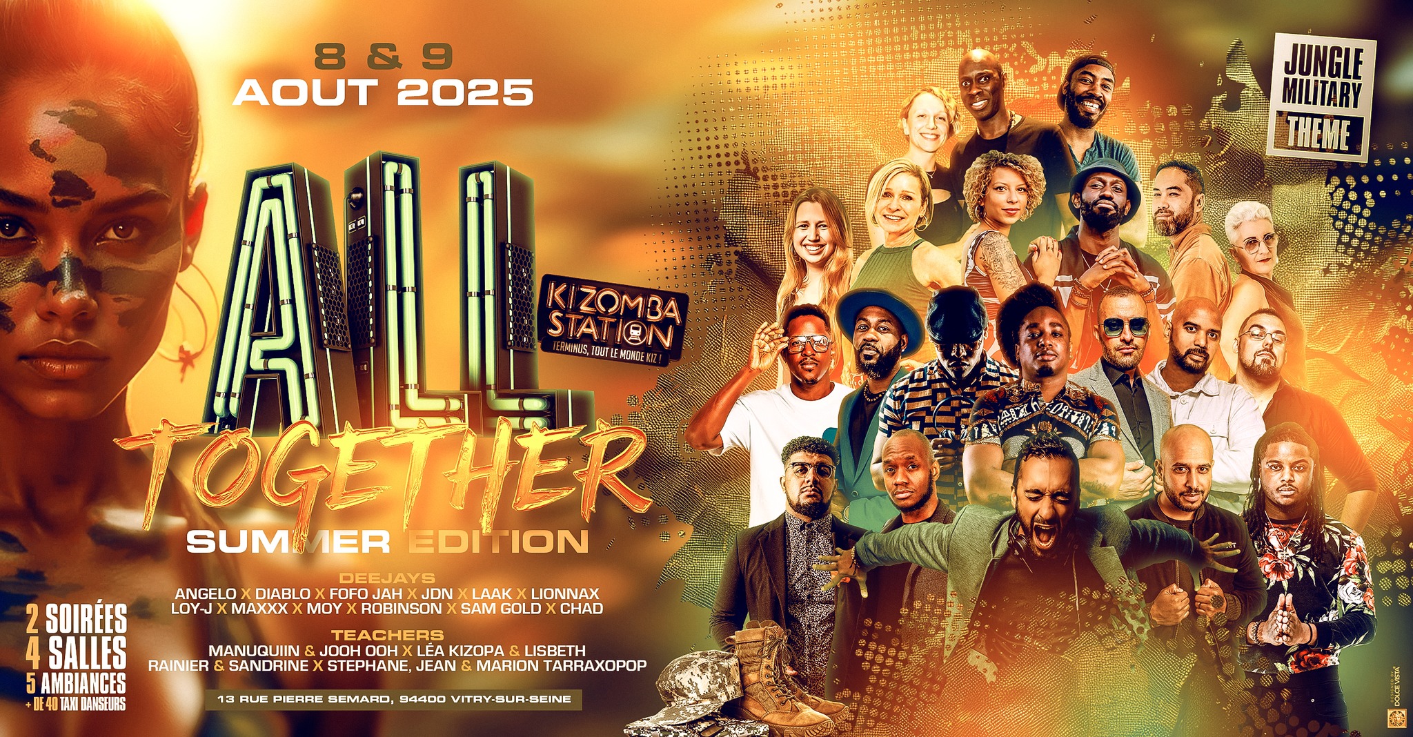 Kizomba Station - 8&9 AoΓ»t - All Together Edition 13