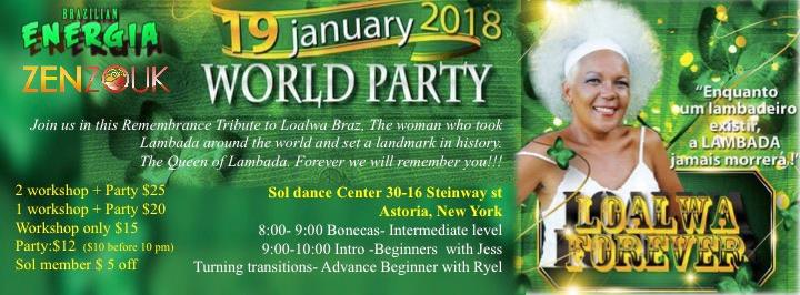 Loalwa Forever 2018 NYC: Tribute to the Queen of Lambada
