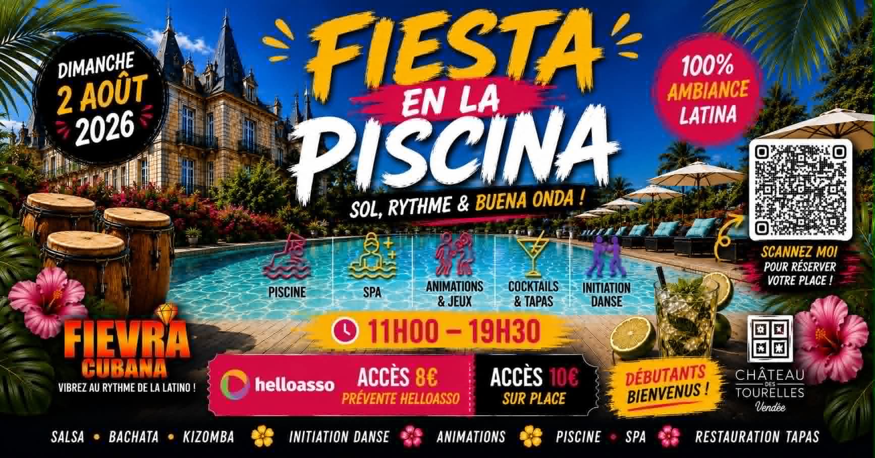 FIESTA EN LA PISCINA