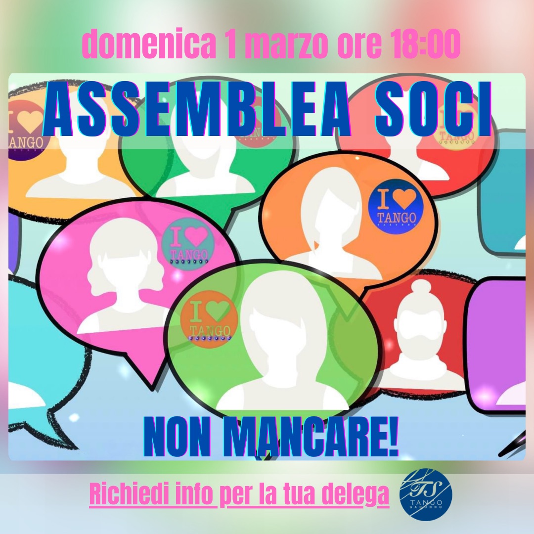 Assemblea Soci Tango Saronno