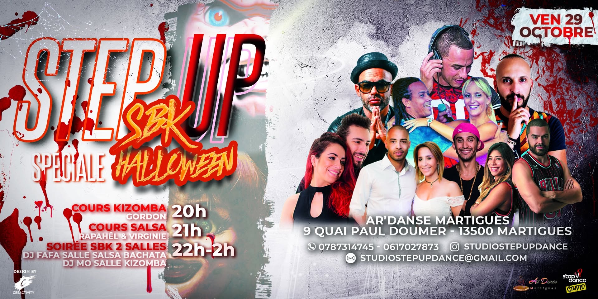 SBK HALLOWEEN Martigues 2 salles 2 Ambiances