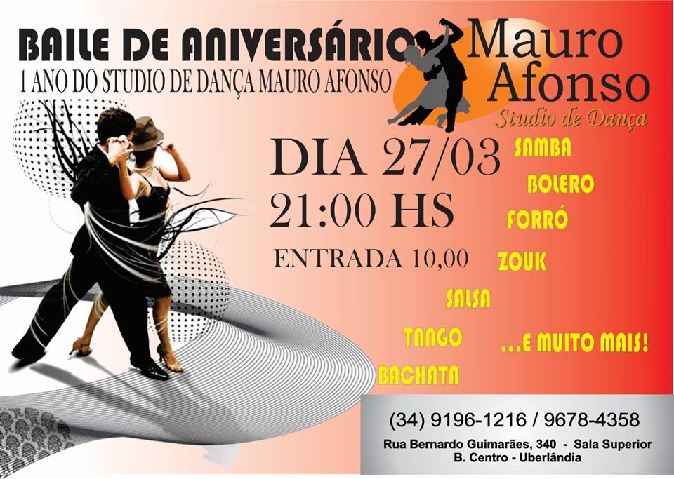 Baile de Aniversário do Studio de Dança Mauro Afonso