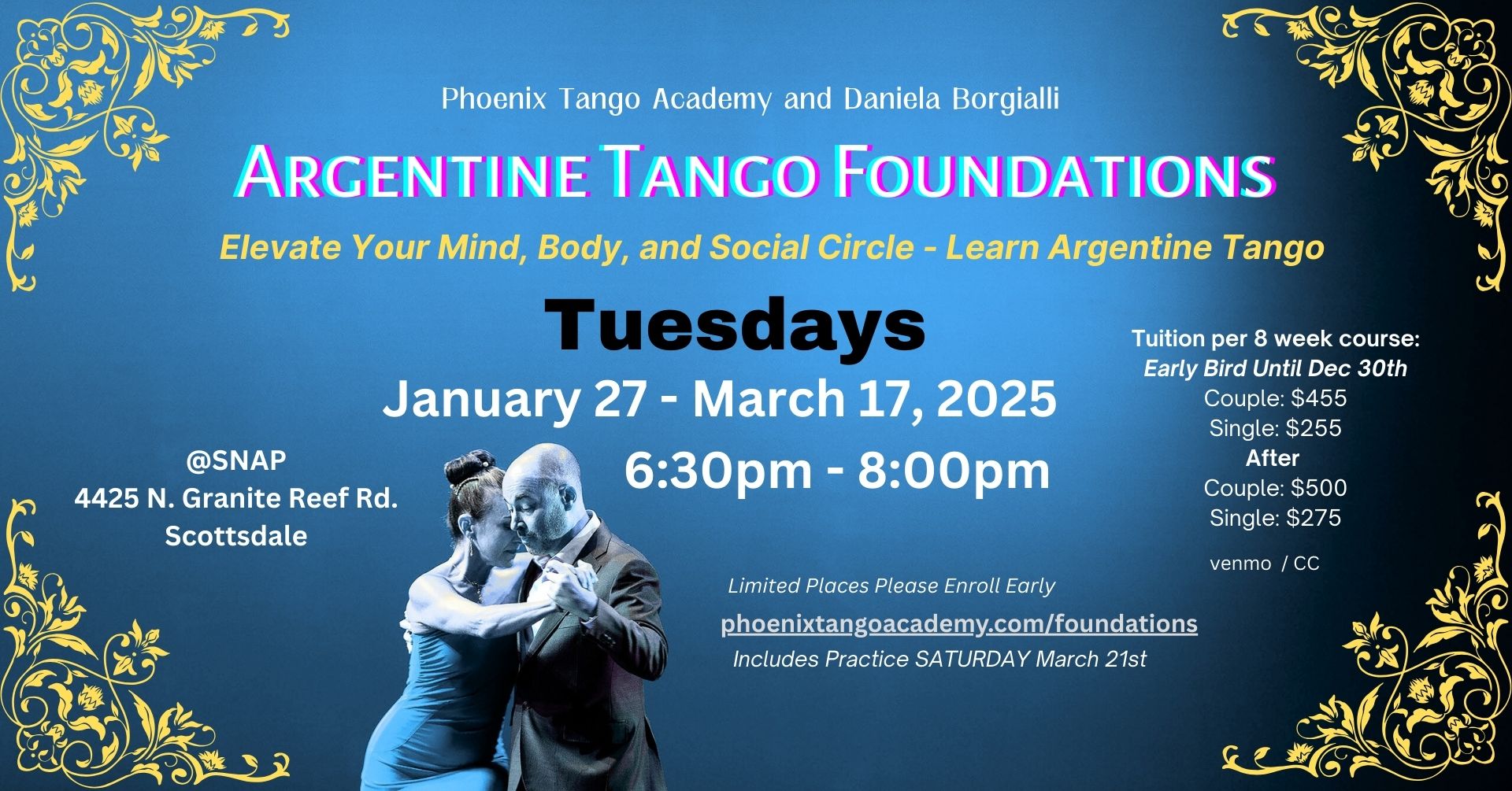 Argentine Tango Foundations: Learn to Dance Tango
