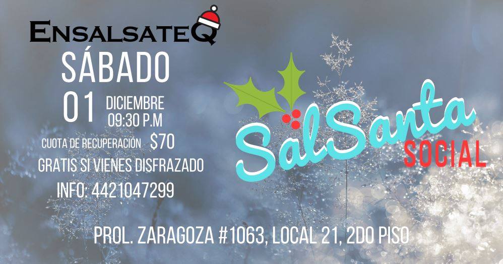 Salsanta Social EnsalsateQ Diciembre