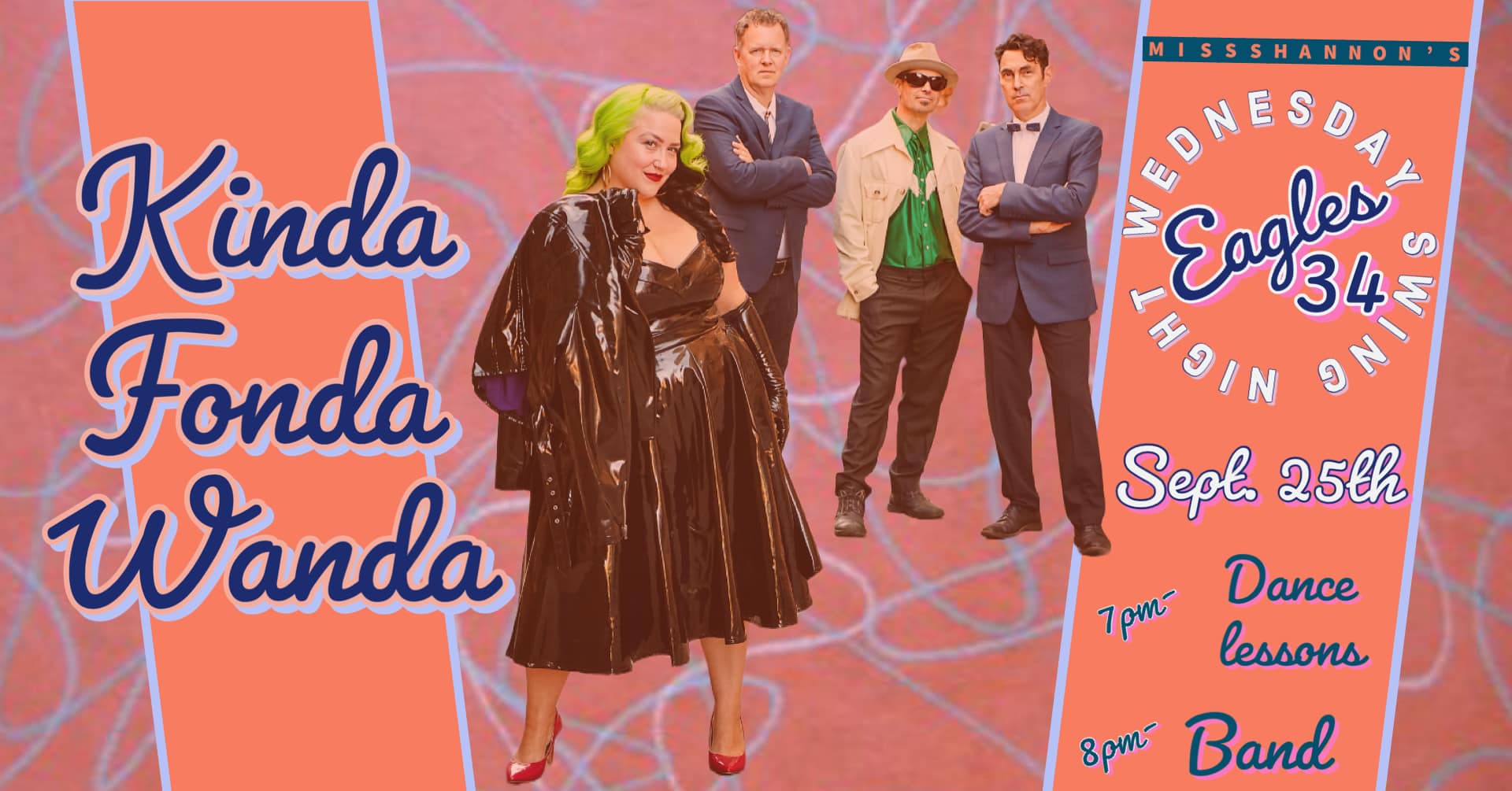 Kinda Fonda Wanda at Swing Dance Wednesday 9 25
