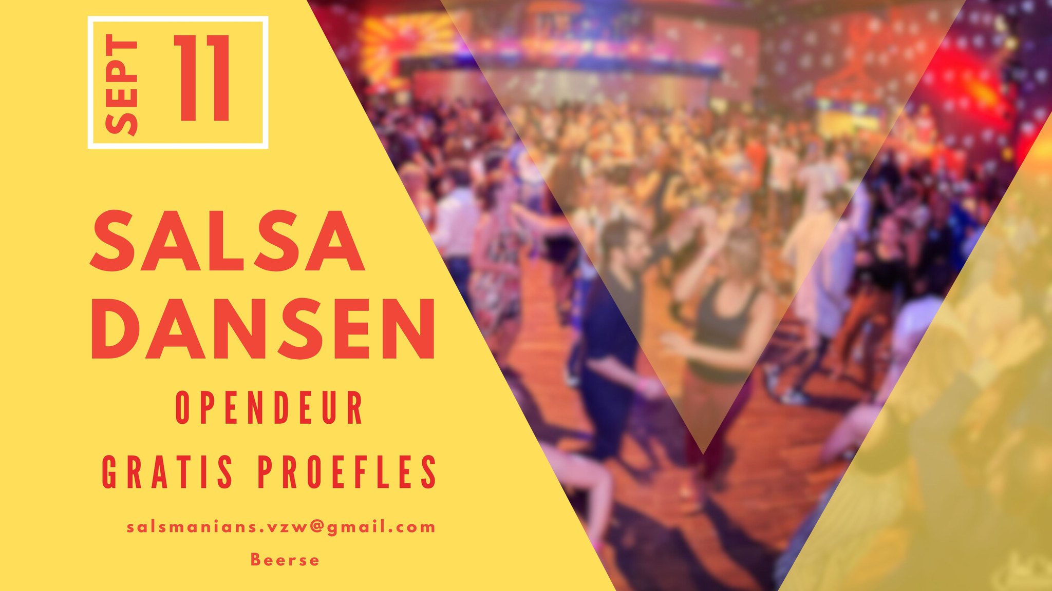 Opendeur+gratis proefles SALSA & BACHATA!