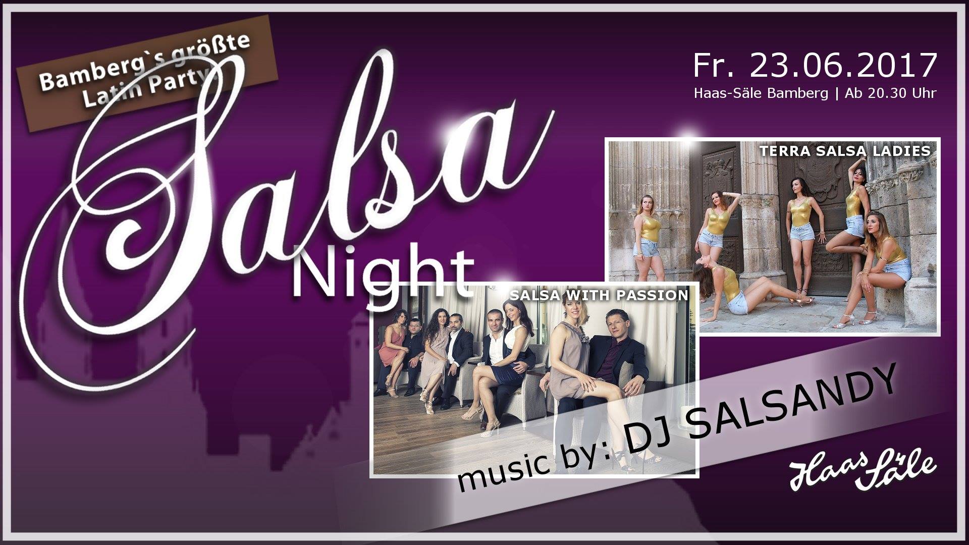 Salsa Night in den Haas-Sälen Bamberg