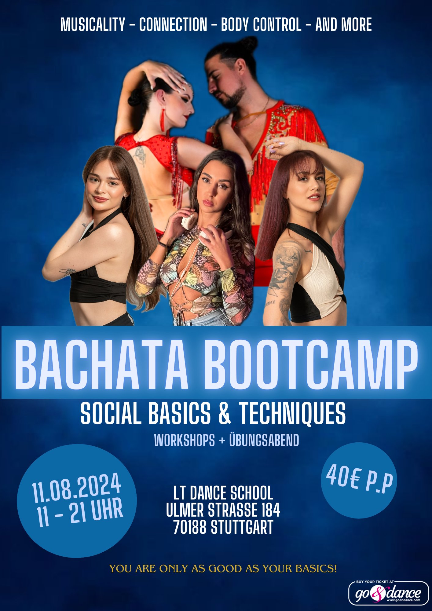 Bachata Bootcamp - social basics & technique