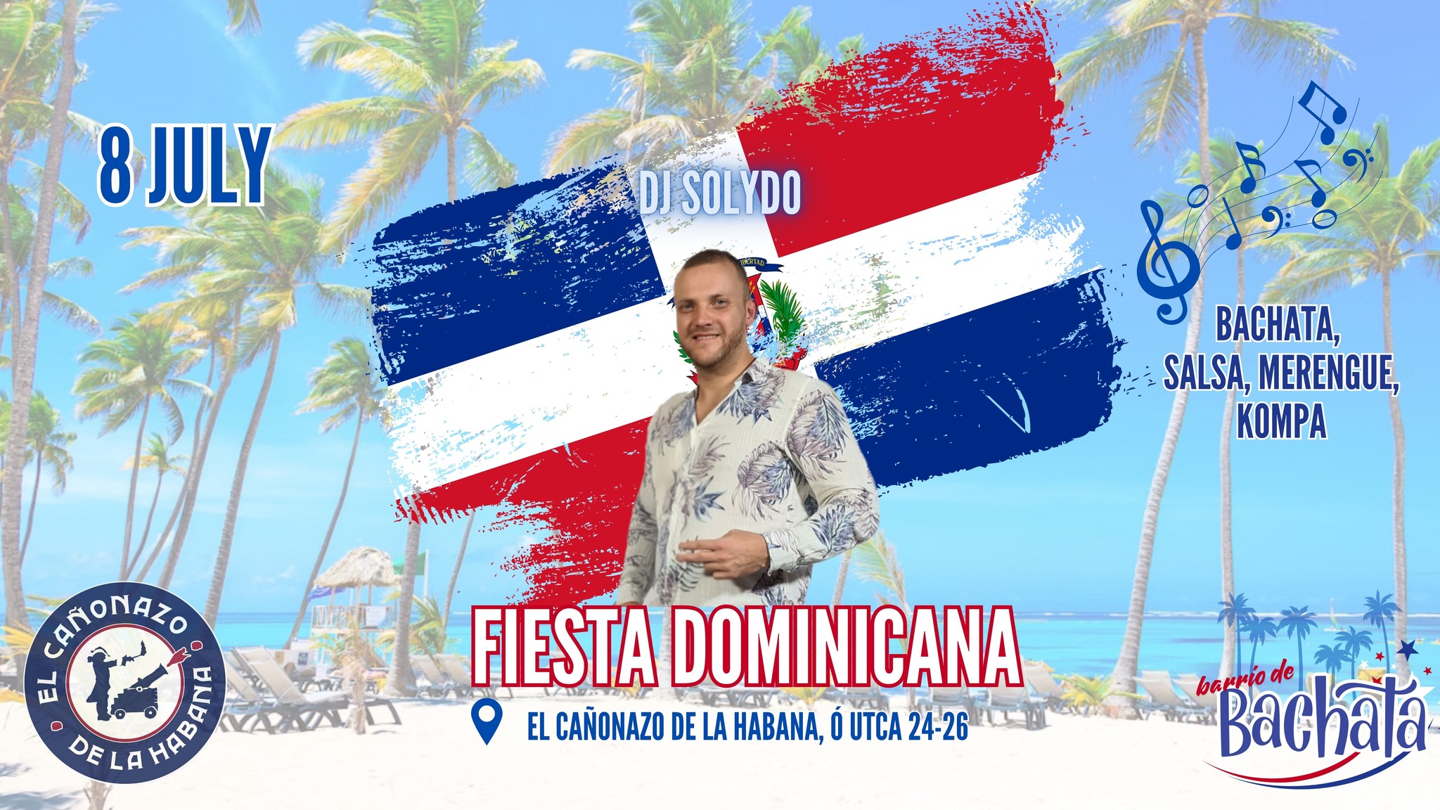 Fiesta Dominicana Vol.3🇩🇴 I Free Bachata Salsa Party