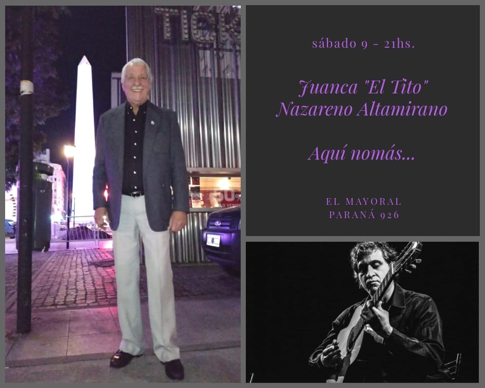 El Tito Y Nazareno Altamirano En El Mayoral.