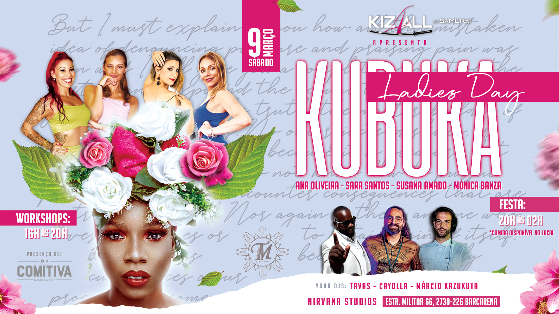 Kiz4all Apresenta Kubuka Ladies Day 🌸🌸