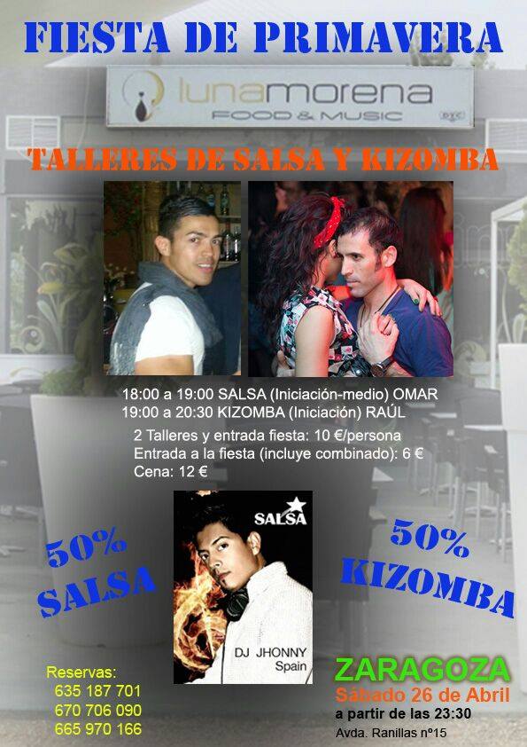 FIESTA KIZOMBERA DE PRIMAVERA