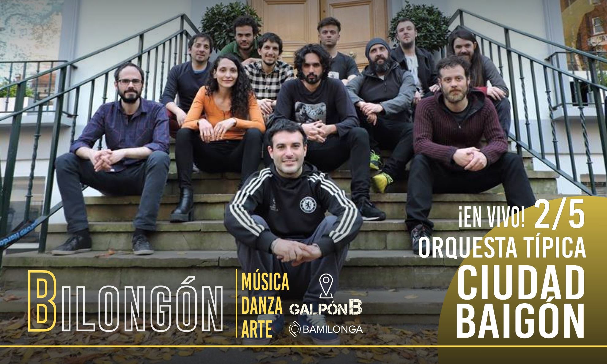 Bilongón! Orquesta Típica Ciudad Baigón en vivo!