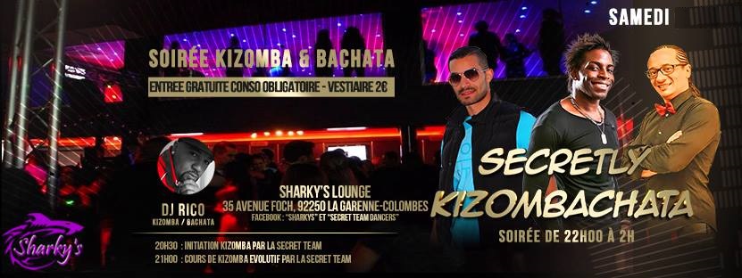 Samedi 9 juillet La Secretly Kizombachata en mode playa