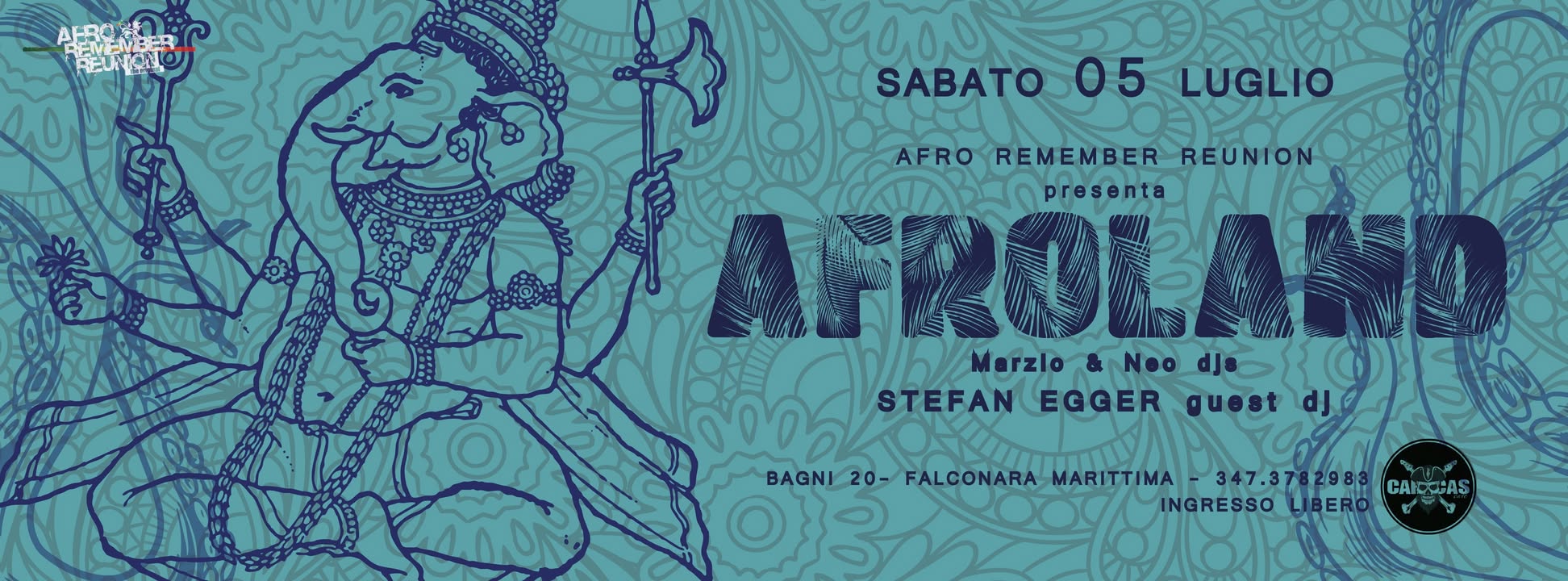 AFROLAND 05 07 @ CARACAS CAFÉ - FALCONARA