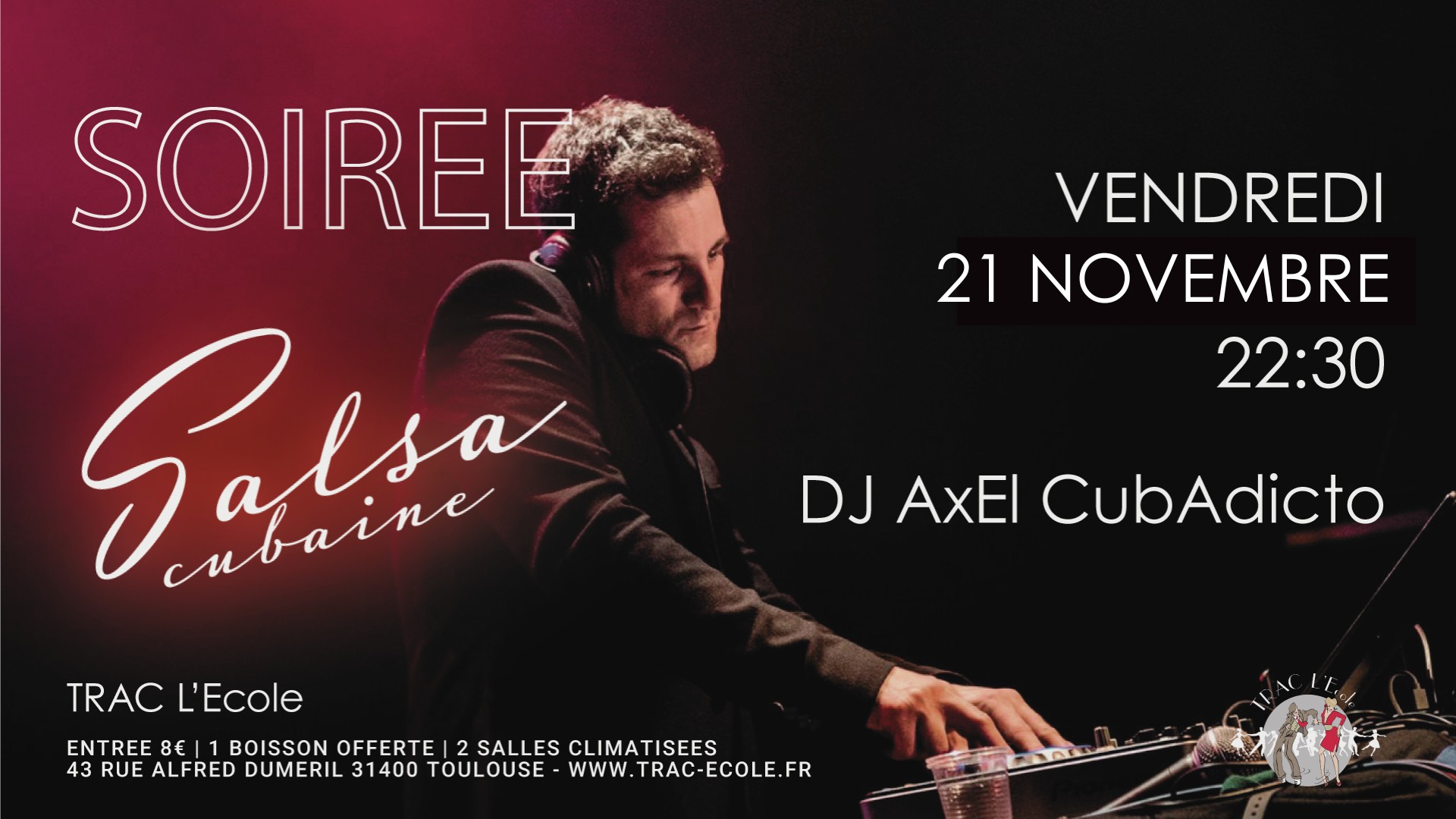 Soirée dansante 100% Salsa Cubaine