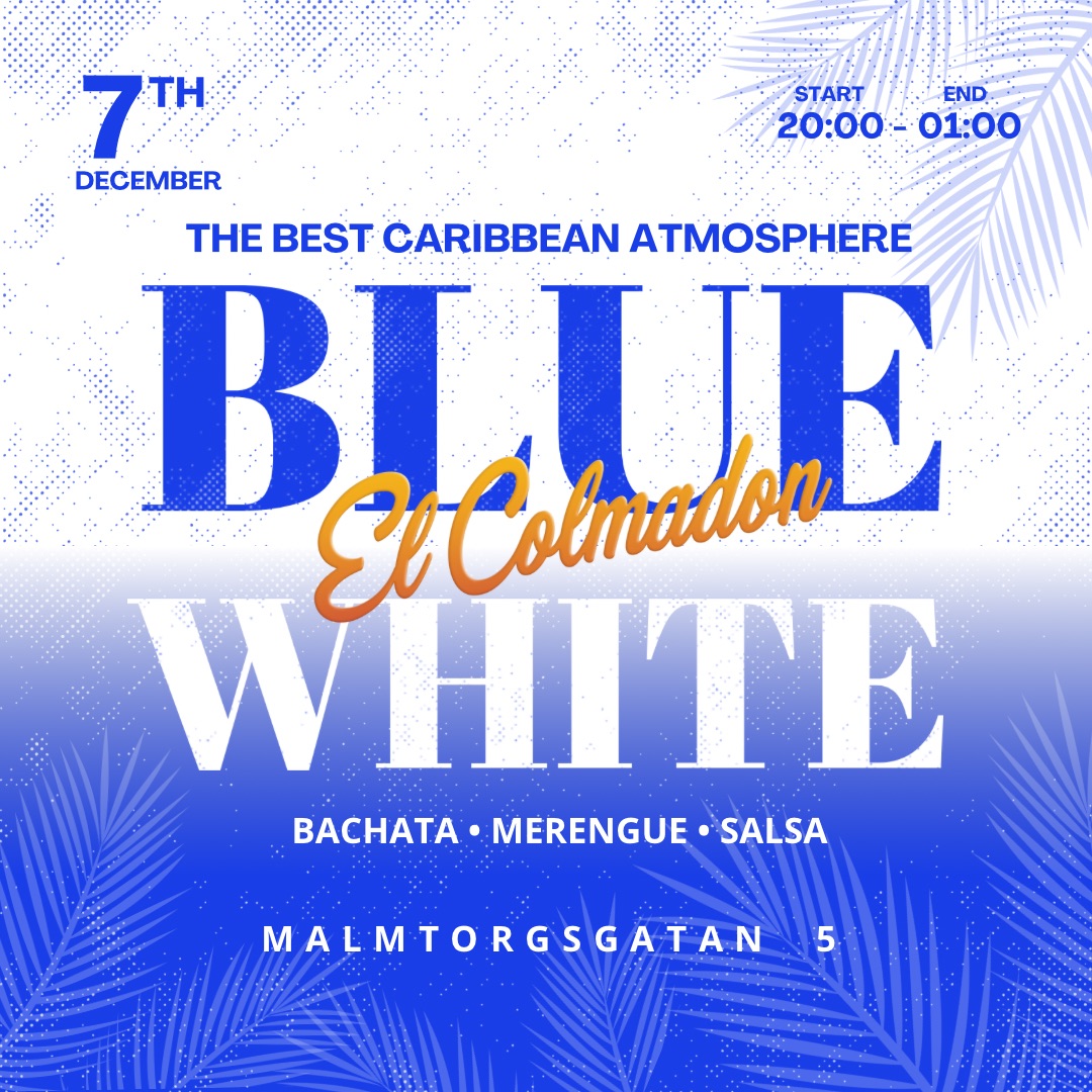 El Colmadon by Keloke Dance Studio - White & Blue Night!