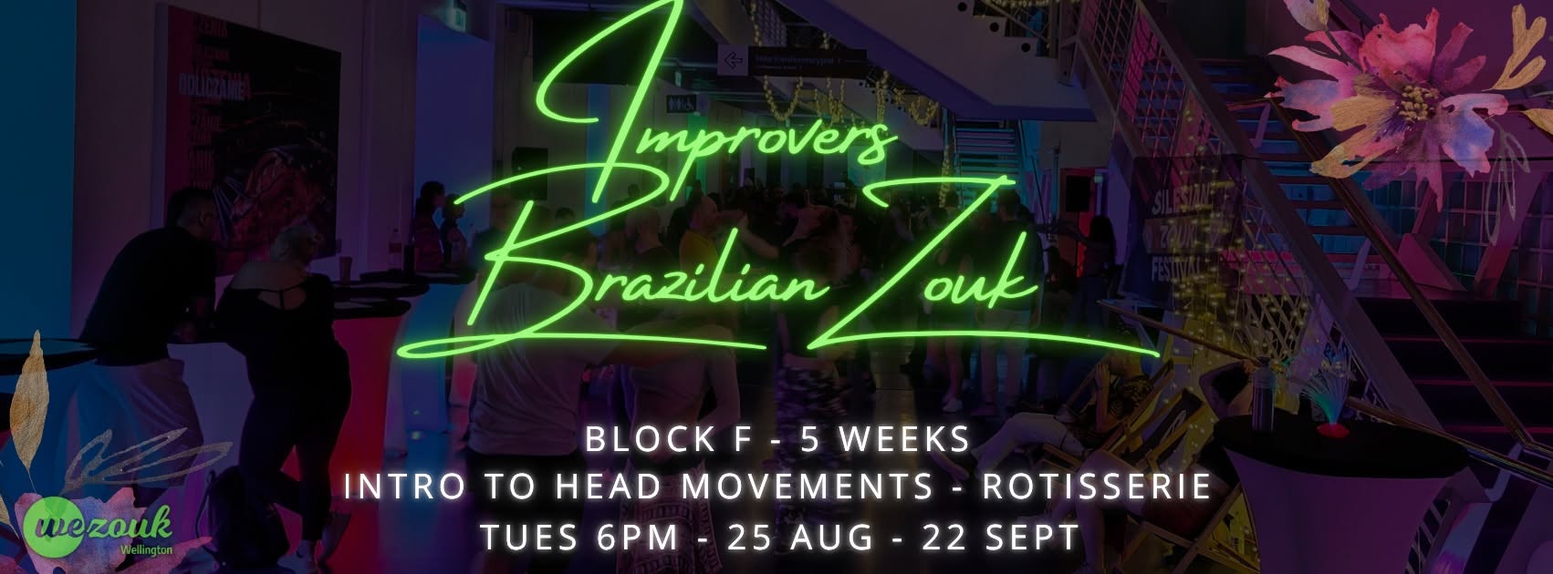 Brazilian Zouk - Improvers - Rotisserie Head Movements intro