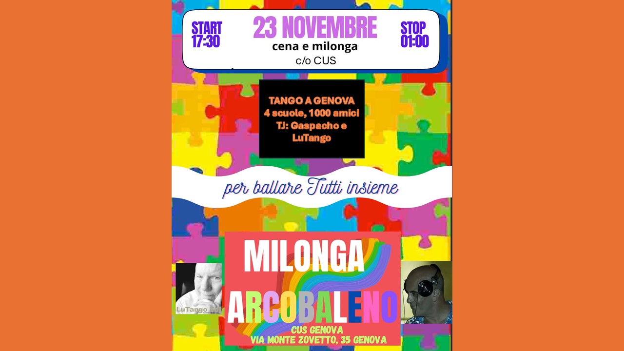 MILONGA ARCOBALENO