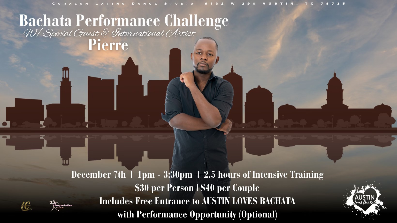 Bachata Performance Challenge With Pierre!