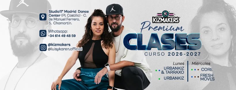Clases Premium de Kizomba 2026 2027 en Madrid por Luis y Karen Kizmakers
