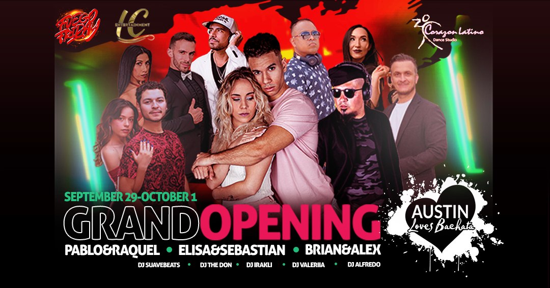 Austin Loves Bachata Grand Opening Weekender