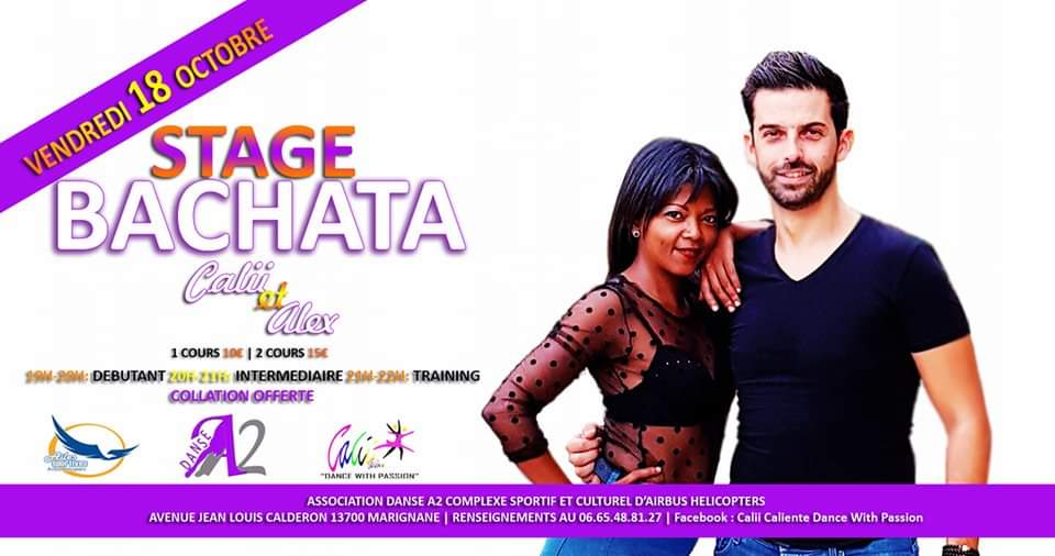 Stage de Bachata avec Calii et Alex