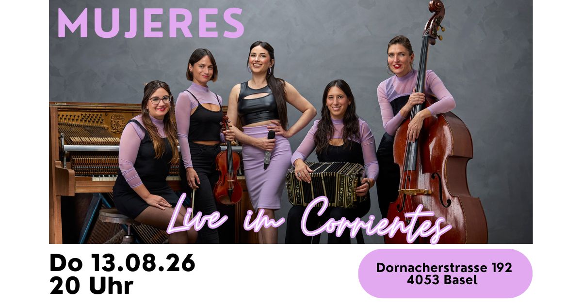 Flores del Alma LIVE mit dem Tango-Orchester MUJERES
