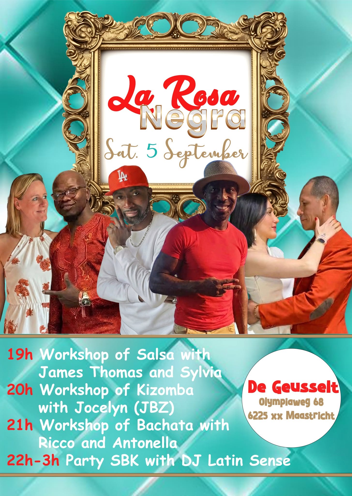 ‼️NEW‼️NEW‼️NEW‼️ LA ROSA NEGRA #Sat. 5 September 2026 #de Geusselt Maastricht