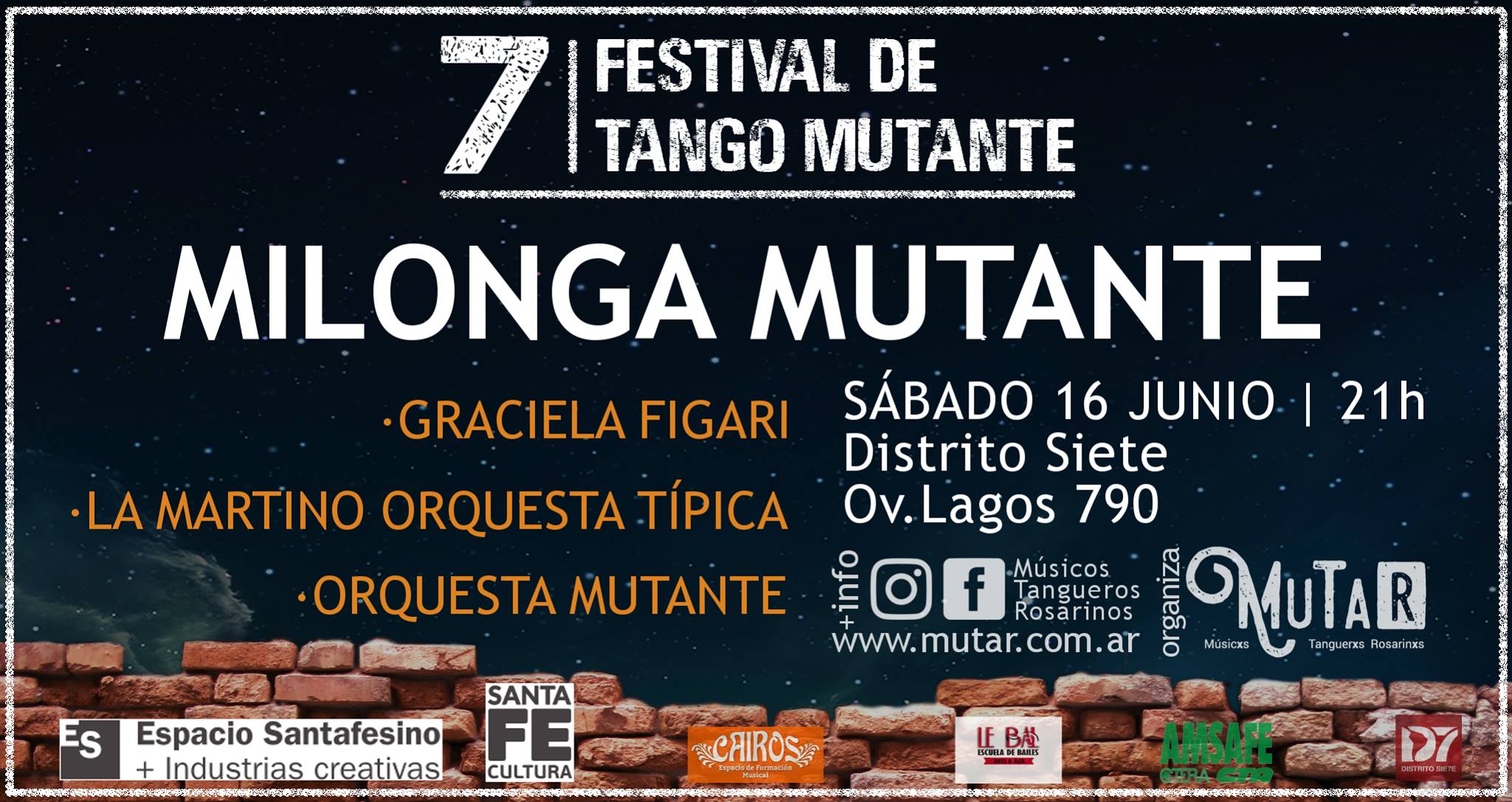 Noche de Milonga 7 Festival de Tango Mutante