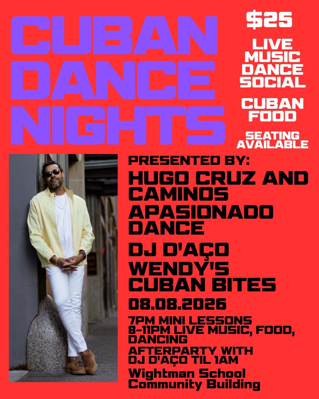 Cuban Dance Nights - Hugo Cruz & Caminos