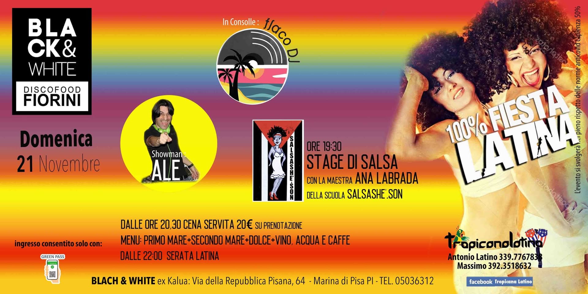 La DomencaLatina al Black & White