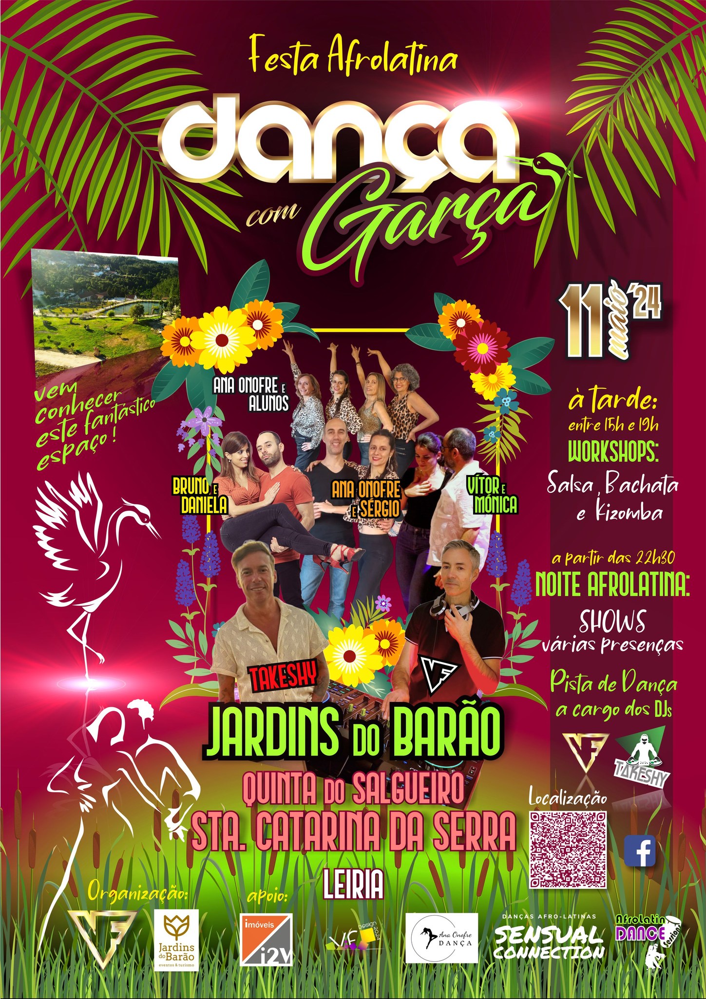 Dança com Garça!