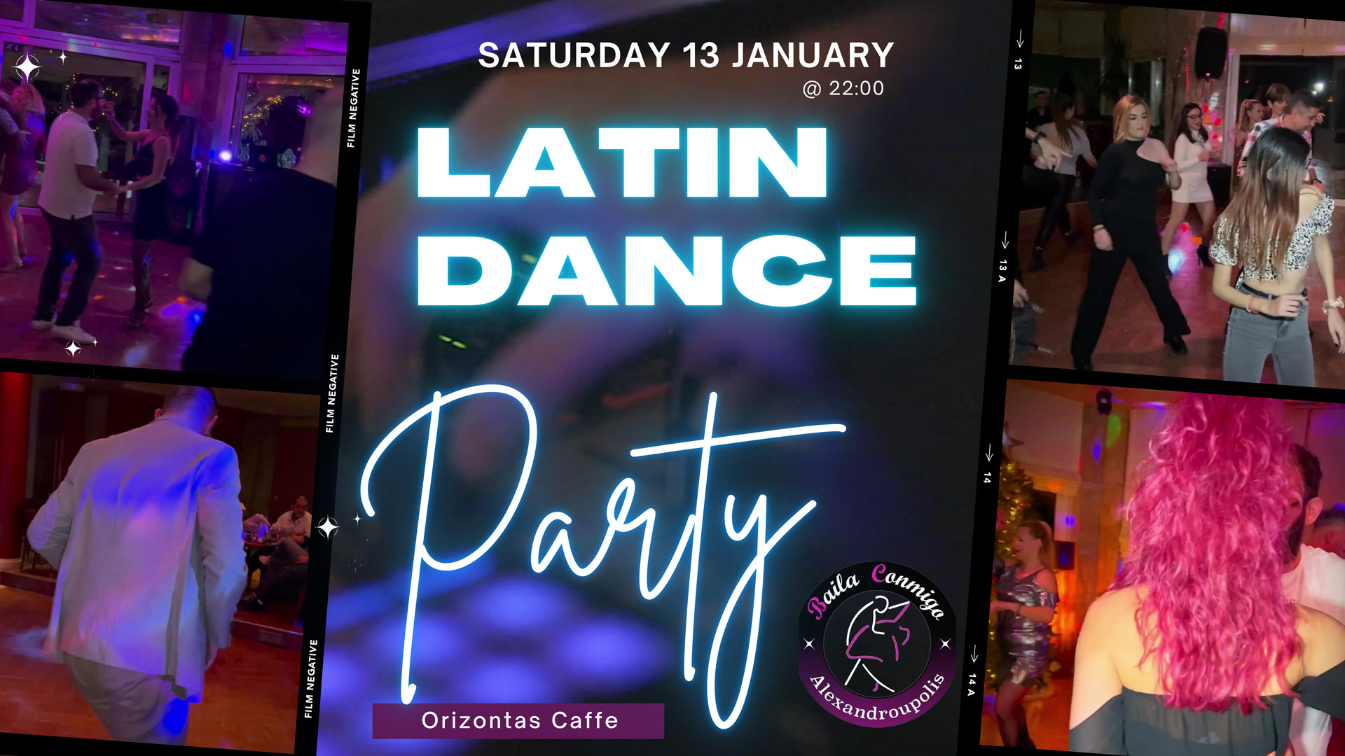 Latin Dance Party - Baila Conmigo @ Orizontas Cafe